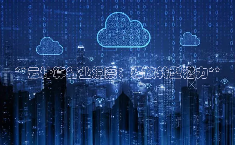 加拿大预测28在线预测官网ARGA公司**云计算行业洞察：释放转型潜力**